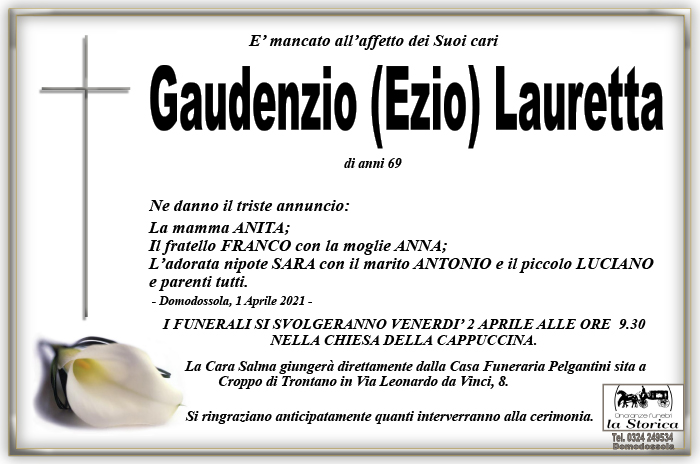 gaudenzio man lauretta