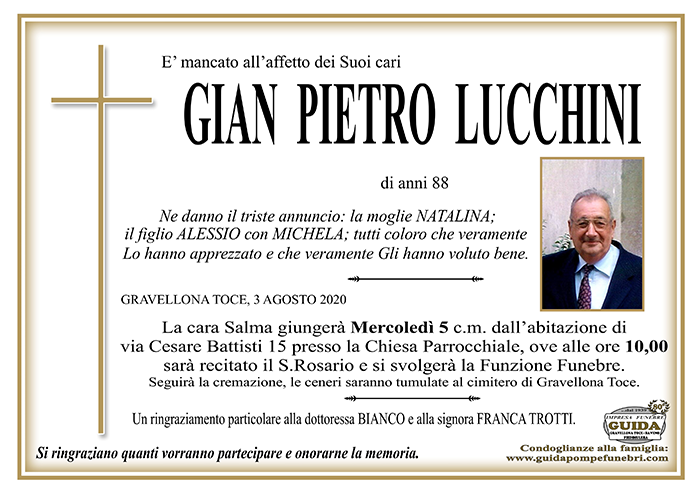 gian pietro LUCCHINI