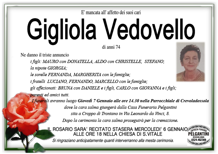 gigliola VEDOVELLO