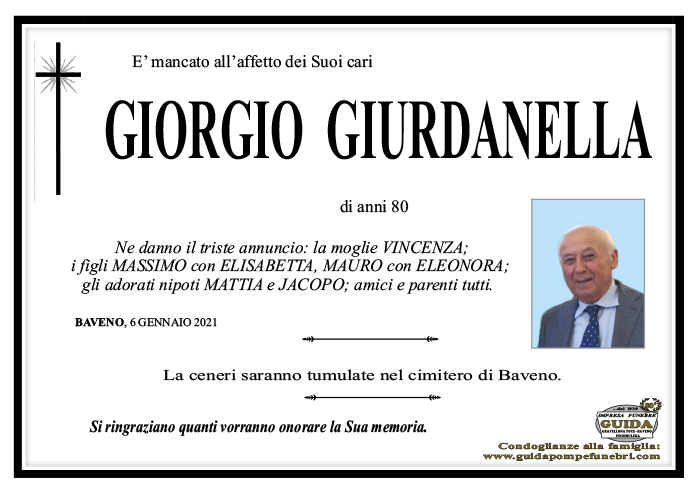 giorgio GIURDANELLA