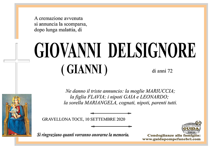 giovanni DELSIGNORE
