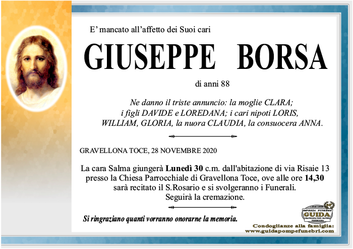 giuseppe BORSA
