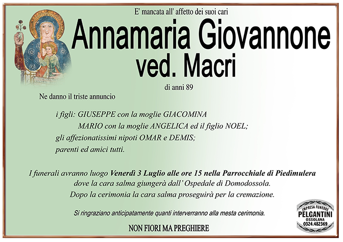 macri GIOVANNONE