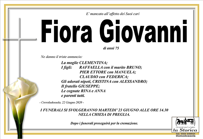 manifesto FIORAGiovanni