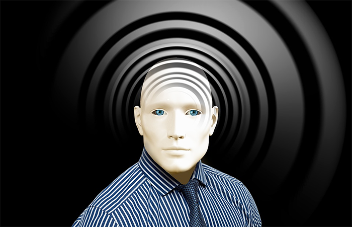 maschera uomo mente