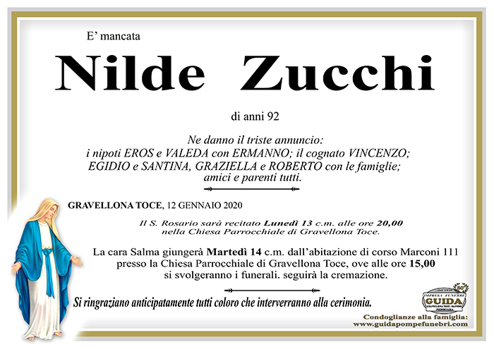 nilde ZUCCHI