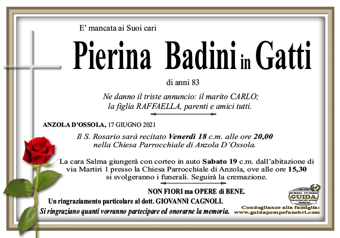 pierina BADINI