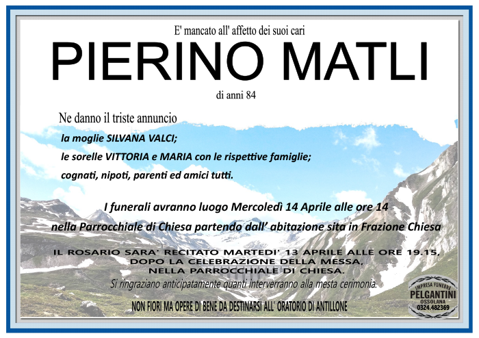 pierino MATLI