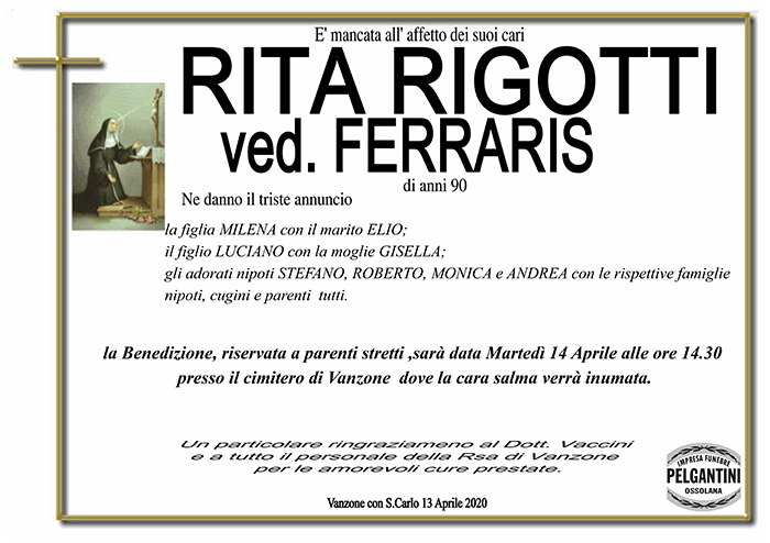 rita rigotti ved feffaris