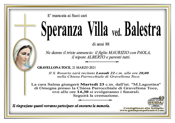 speranza BALESTRA