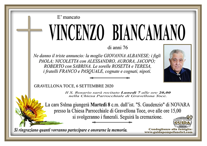 vincenzo BIANCAMANO