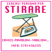 stirare cercasi banner