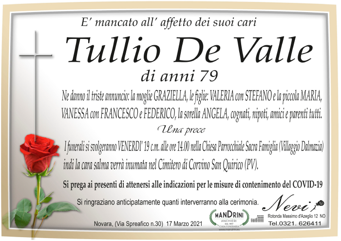 FUNEBRE NEVI