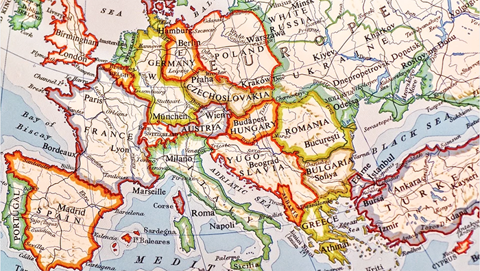 europa mappa mondo