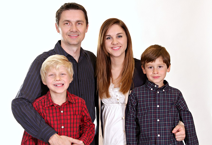 famiglia quattro