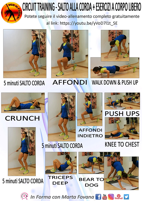 salto corda ALLENAMENTO 5